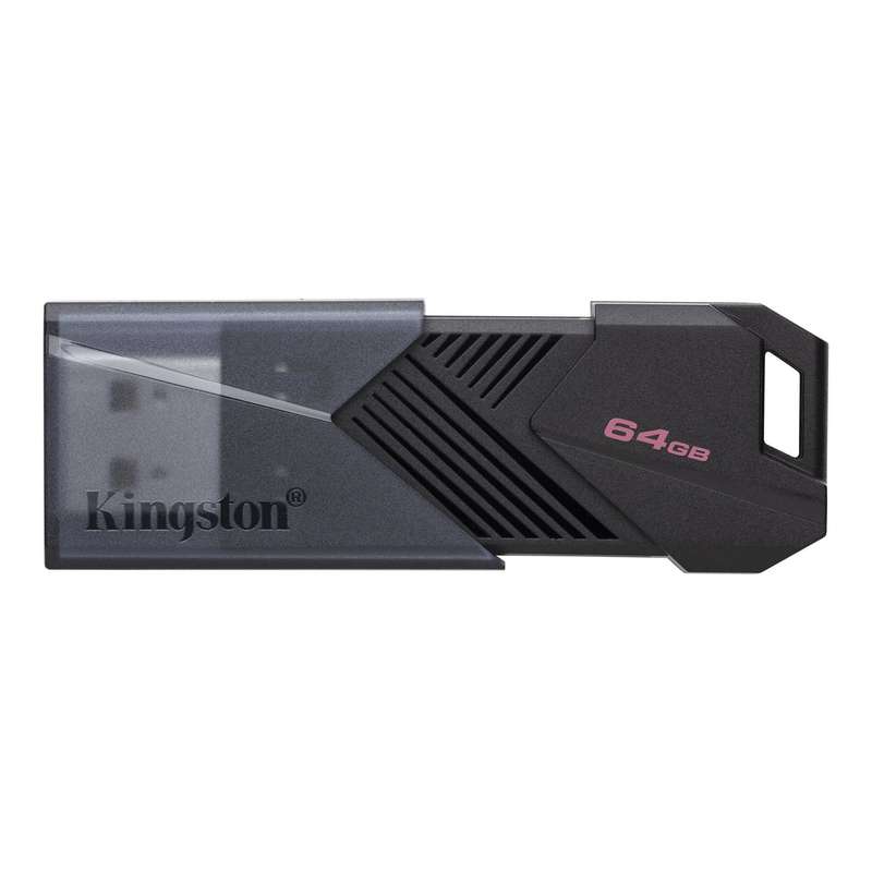 Kingston DataTraveler Exodia Onyx 64GB USB Flash Drive With Sleek Moving Cap