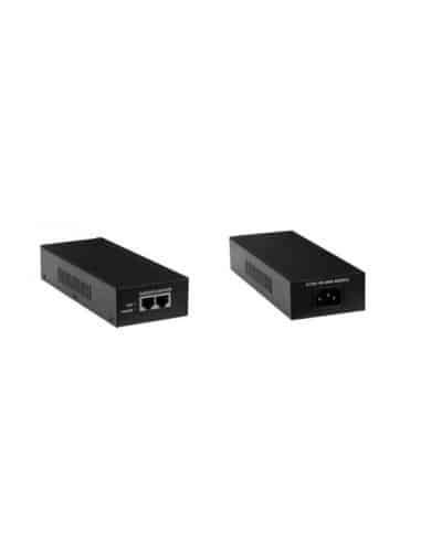 Gigabit Power over Ethernet (PoE) 52V, 1.25Amp 65 Watt (2 x RJ45) &amp; Cord.
