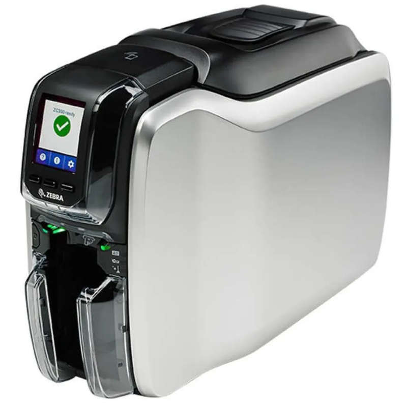 Zebra ZC300; Dual Sided; UK/EU; USB &amp; Ethernet;CardStudio 2.0 (Standard) application; 200 PVC...