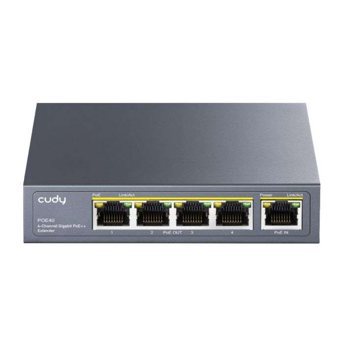 Cudy 4 Port Gigabit PoE 1x PoE Input 60W Switch | PoE40