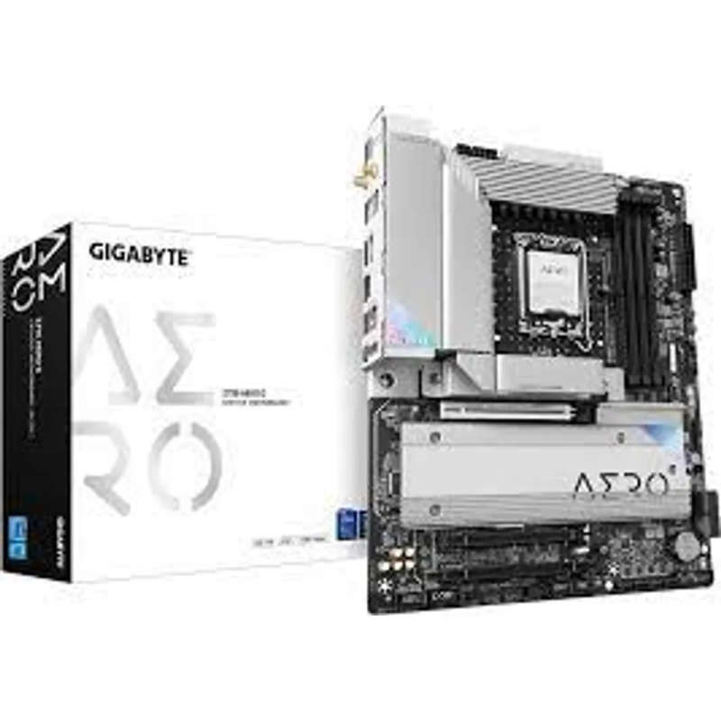 Gigabyte Aero Intel Z790 Chipset for 12th/13th Gen LGA 1700; 4x DDR5; 5x M2 (4x G4) ; WiFi+BT; HD...