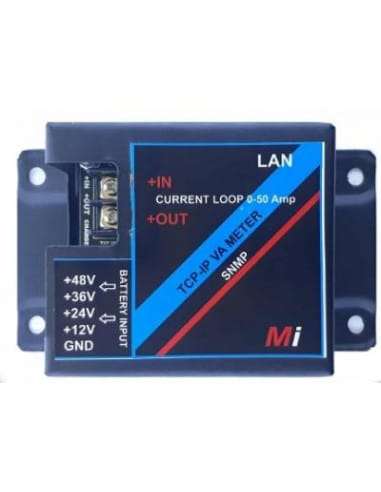 Micro Instruments Enclosed TCP IP V/A meter (SNMP) 30 Amp