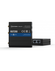Teltonika Industrial 4G (LTE), Cat 4 up to 150 Mbps, 802.11b/g/n, Access Point, Station (STA
