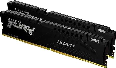 Kingston KF552C36BBEK2-64 Fury Beast 64GB (2x32GB) DDR5-5200 CL36 Kit - 1.25V