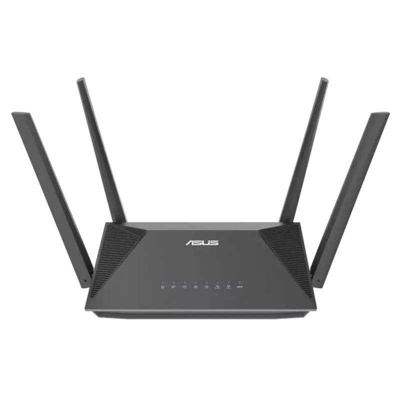 Asus RT-AX52 (AX1800) Dual Band Wi-Fi 6 Extendable Router; Instant Guard; Parental Control Schedu...