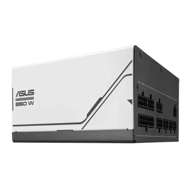 Asus Prime 850W; Fully Modular; 80 Plus Gold; ATX 3.0; Black/White Colour Flip; 8 year warranty.