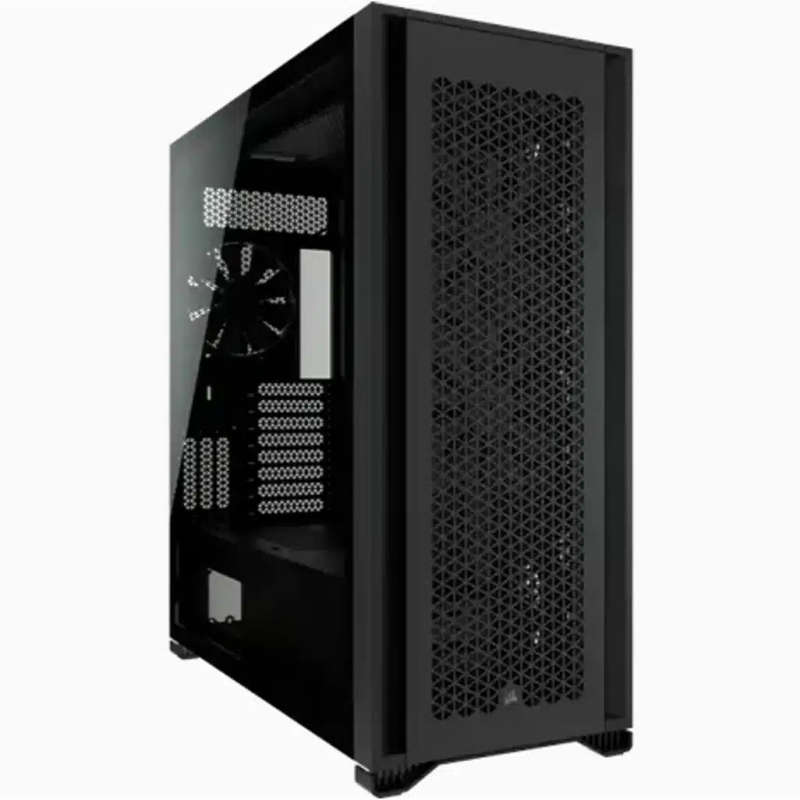 Corsair 7000D AIRFLOW Tempered Glass Full Tower; Black - 6x3.5''; 4x2.5'' - Up to 420mm Liquid Co...