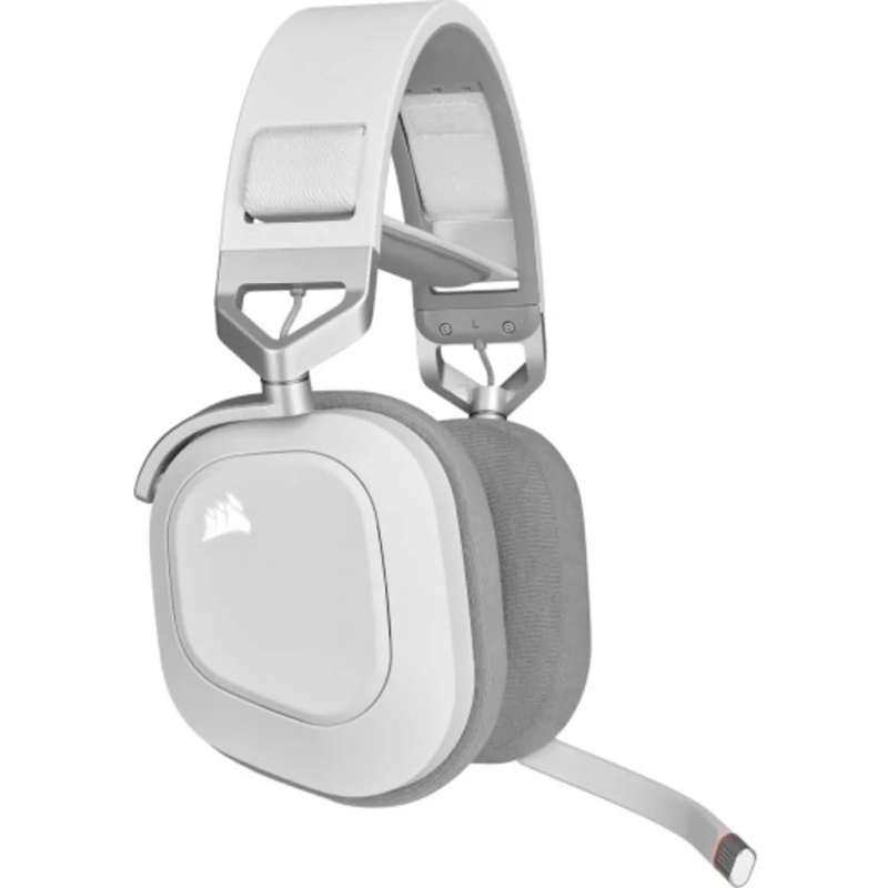 Corsair HS80 RGB Wireless - White; PS4 ready