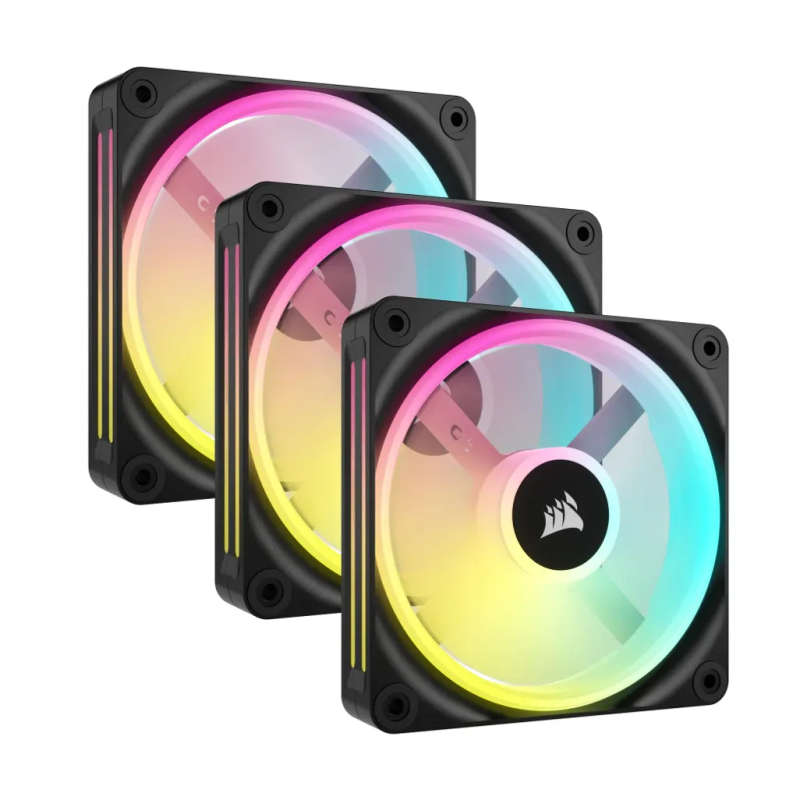 Corsair iCUE Link QX120 RGB 120mm PWM Fans Starter Kit