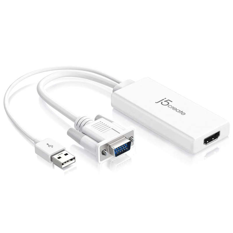 J5create JDA214 Vga+USB Audio input to HDMi Output Converter