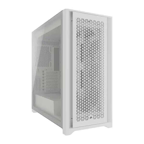 Corsair 5000D Core Airflow Tempered Glass Mid-Tower White ATX Case