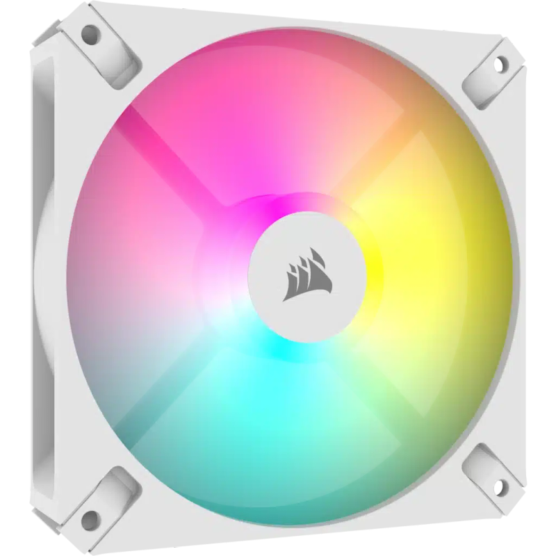 Corsair iCUE AR120 Digital RGB 120mm PWM Fan, Single Pack, White
