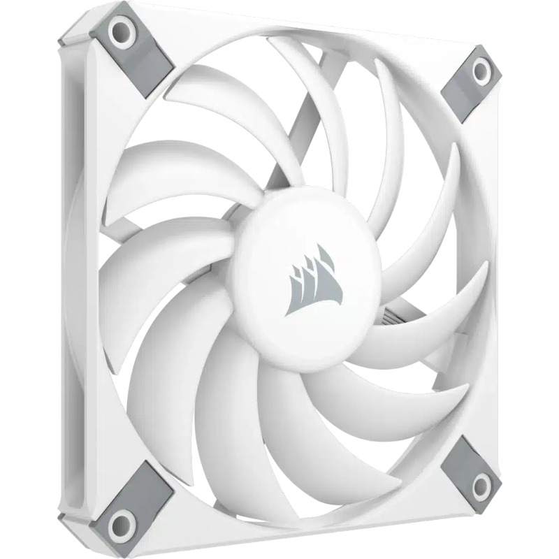 Corsair AF120 SLIM 120mm PWM Fluid Dynamic Bearing Fan - White