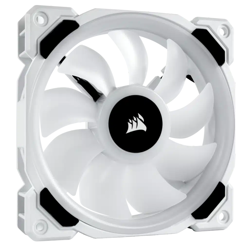 Corsair LL120 RGB 120mm Dual Light Loop White RGB LED PWM Fan  Single Pack