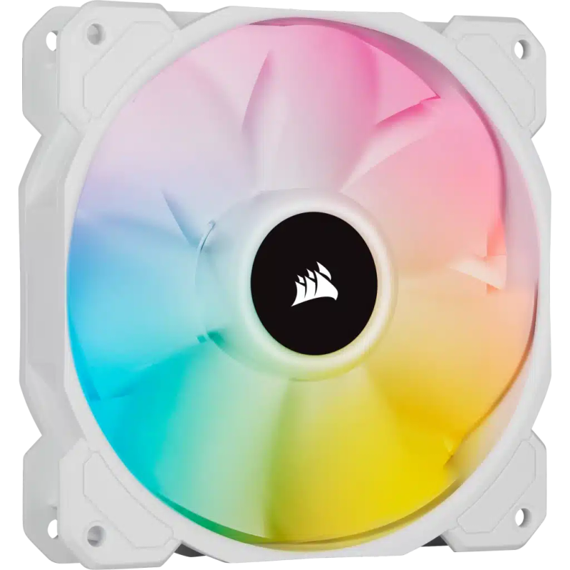 iCUE SP120 RGB Elite Performance 120mm White PWM Fan  Single Pack
