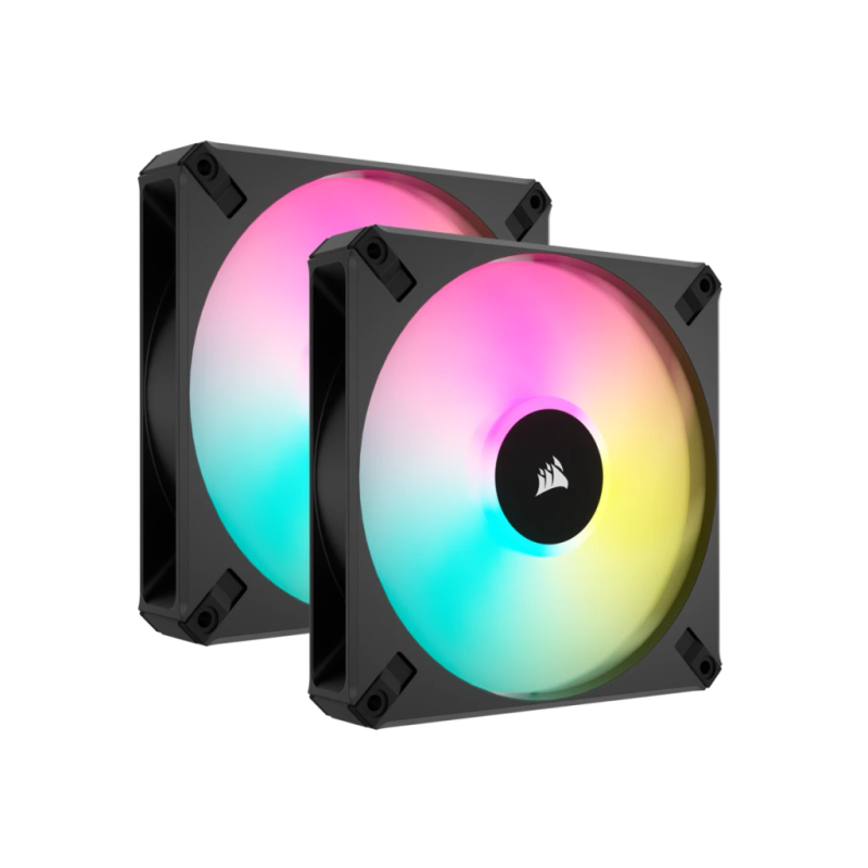 Corsair iCUE AF140 RGB Elite 140mm PWM Dual Fan Kit