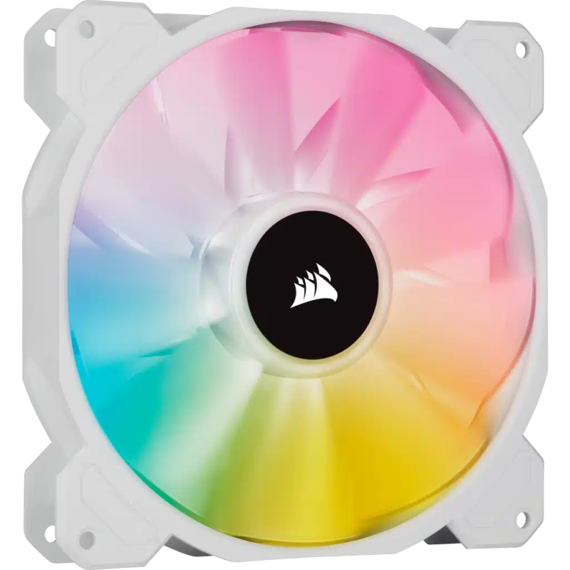Corsair iCUE SP140 RGB Elite Performance 140mm White PWM Fan  Single Pack