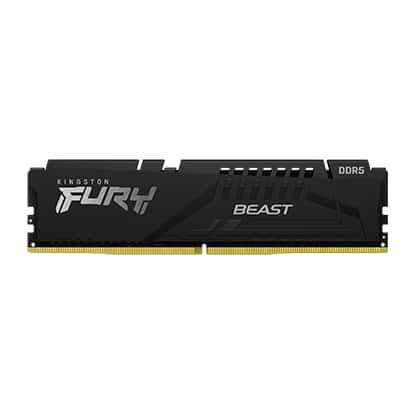 Kingston Fury Beast 16Gb DDR5-5600 (PC5-44800) CL36 1.25V 288pin Desktop Memory Module.