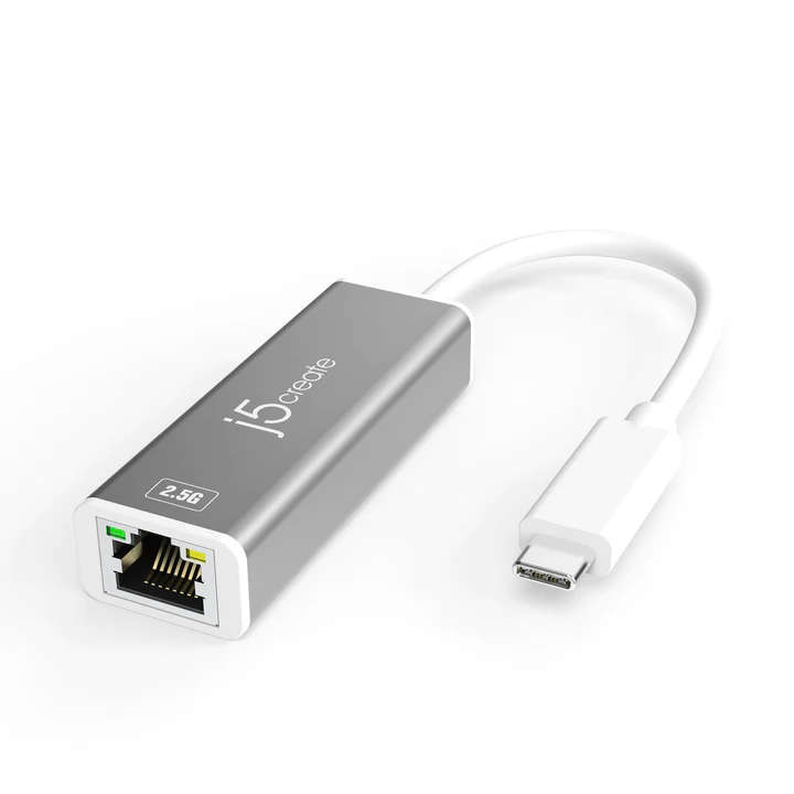 J5create JCE145 USB-C to 2.5G Ethernet Adapter