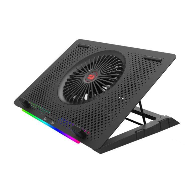 Redragon Dual USB 5 Fan RGB Gaming Notebook Stand
