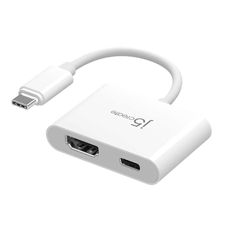 JCA152 USB-C to 4K HDMI Adapter with Power