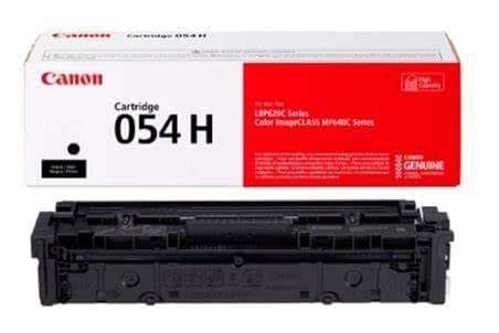 Canon 054H Black Toner Cartridge