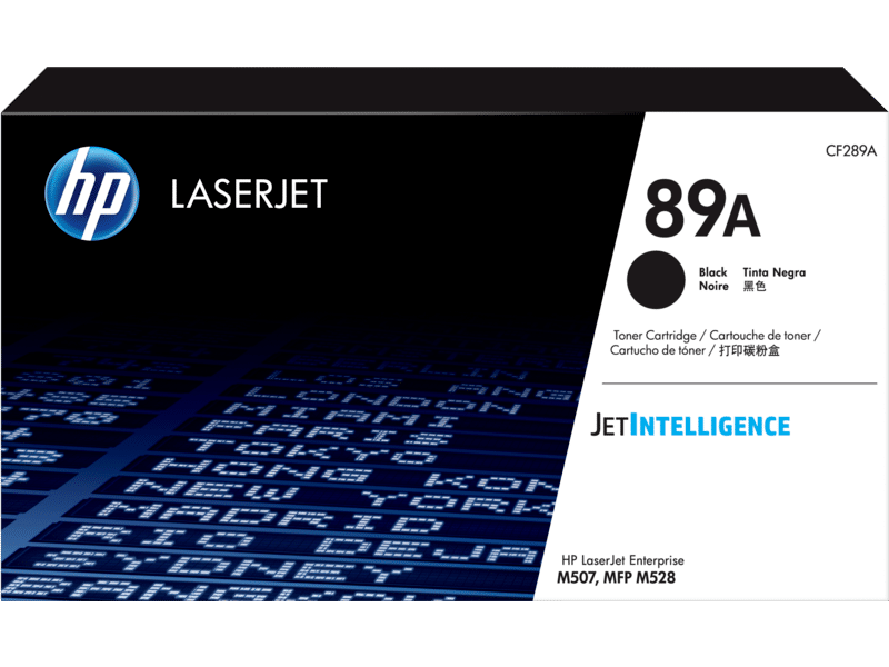 HP CF289A No.89A Black Toner Cartridge