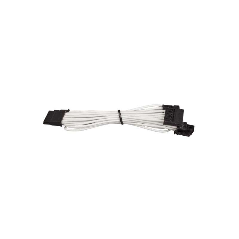 Corsair - Individually Sleeved Type 4 PSU Cables SATA - White