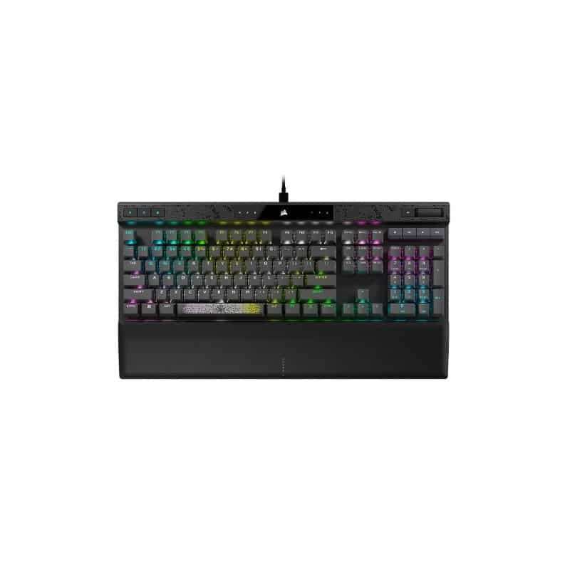 Corsair K70 MAX RGB Magnetic-Mechanical Gaming Keyboard  Adjustable  MGX Switches  Steel Grey
