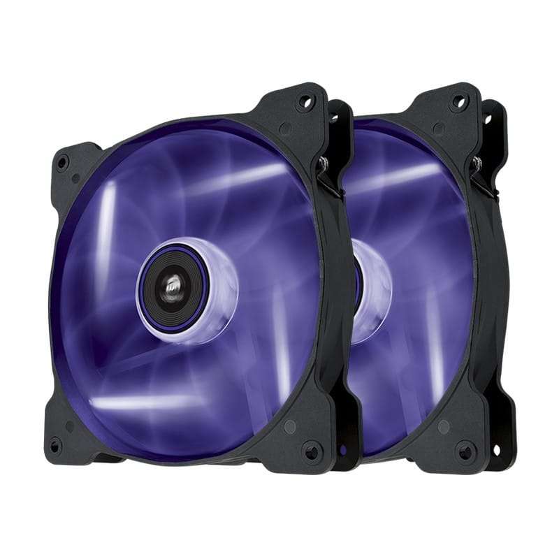 Corsair SP140 140mm LED - Purple - x2 Twin Pack