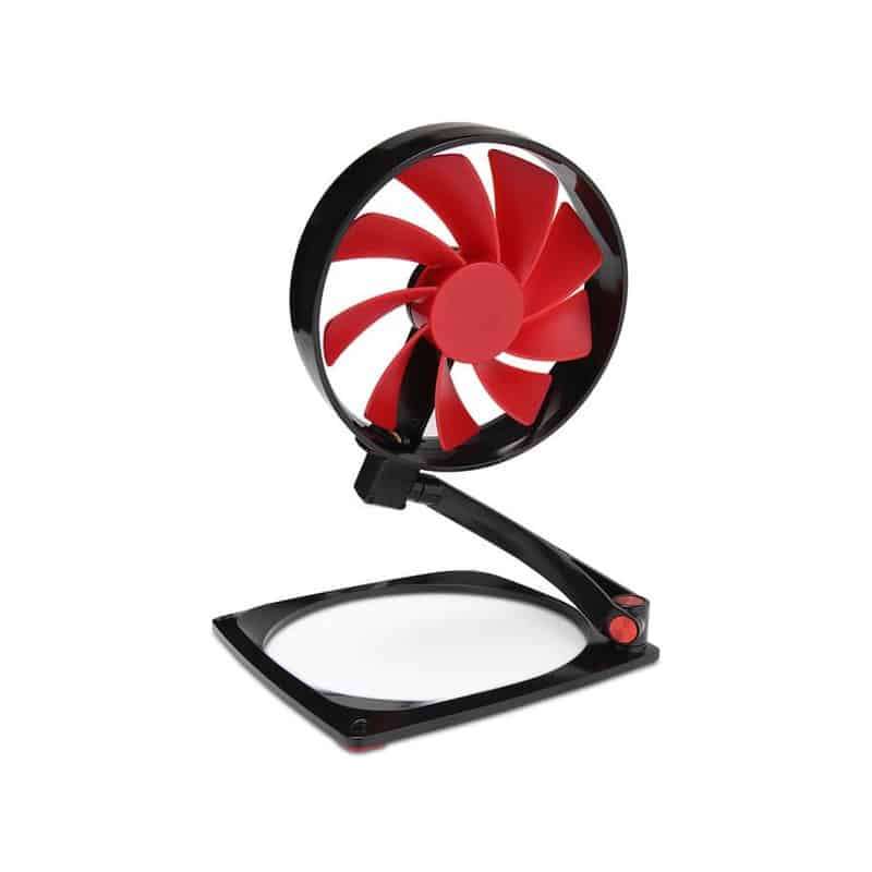 Inwin Mars with Red Fin - Multi-Function Case Fan - 120mm