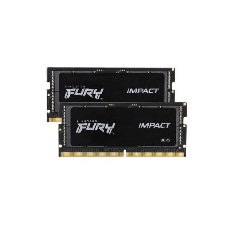 Kingston Fury Impact Black KF556S40IBK2-32 32GB (16GB x2) DDR5 5600MT/s Memory