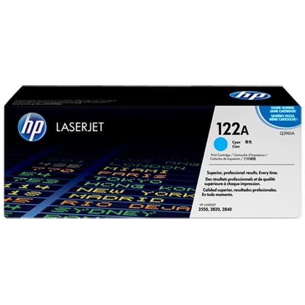 HP Q3961A 122A Colour LaserJet 2550/2800 Series Cyan Print Cartridge