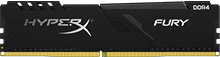 HyperX Fury Memory Black - 16GB Module - DDR4 3200MT/s XMP CL16 DIMM