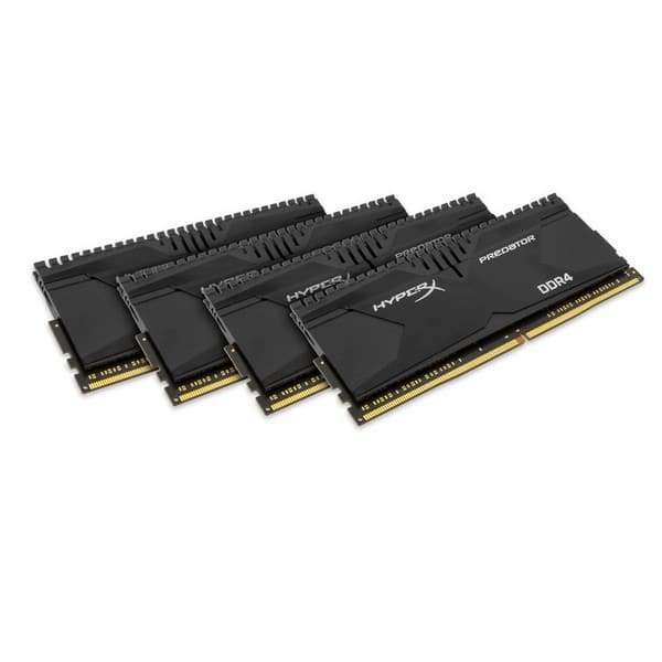 Kingston HyperX Predator (T2) - 16GB Kit*(4x4GB) - DDR4 2400MT/s XMP CL12 DIMM