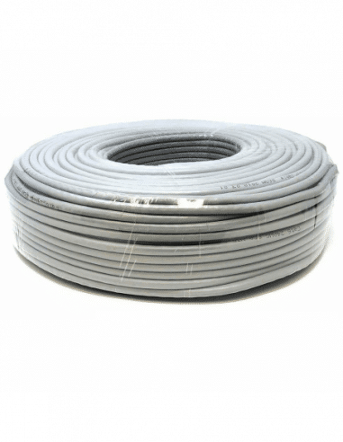 Acconet 500m Roll, CCA, SF/UTP CAT5e Cable, Foil, Braiding (Indoor Use)