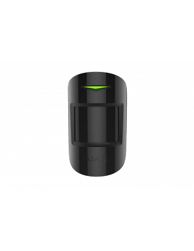 Ajax - CombiProtect - Black Wired Combined Motion &amp; Glass Break Detector