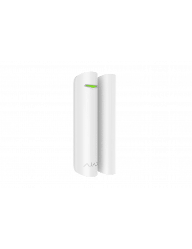 Ajax- DoorProtect Plus Jeweller - White Indoor Opening Detector with Shock and Tilt Sensors