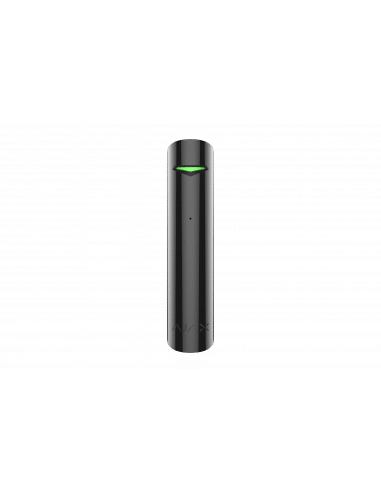 Ajax - Glass Protect Jeweller - Black Wireless Indoor Glass Break Detector