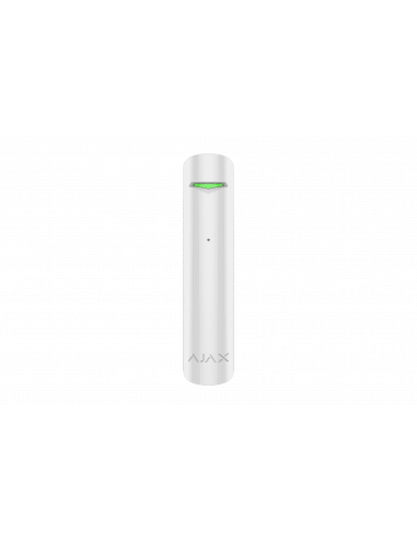 Ajax - Glass Protect Jeweller - White Wireless Indoor Glass Break Detector