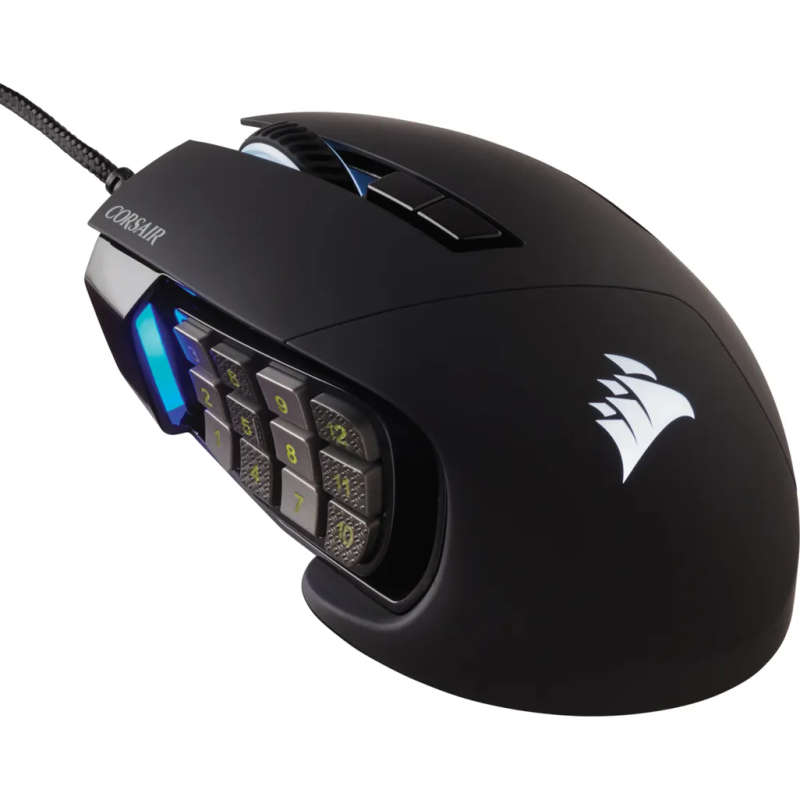 Corsair Scimitar Elite RGB Optical Gaming Mouse Black