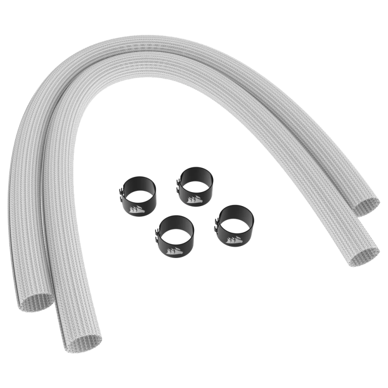 Corsair Sleeving Kit for AIO CPU Coolers - 400mm - White
