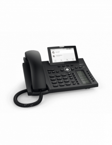 Snom D385 12-line Desktop SIP Phone - No PSU Included - Hi-Res Colour TFT Display - USB