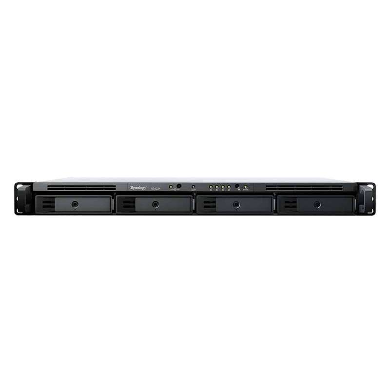 RackStation 4-bay (2-core 2.6 (base) / 3.1 (turbo) GHz)
