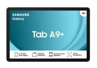 Galaxy Tab A9+ 5G; 11'' TFT LCD 1920 x 1200; 90Hz; 4+64GB; Expandable Storage (MicroSD); Nano Sin...