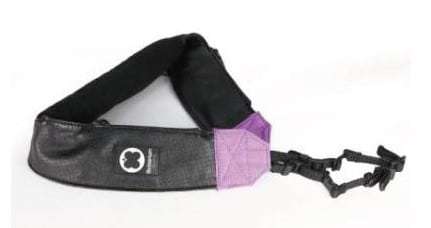 Vax Verdi Black+Purple Camera Strap