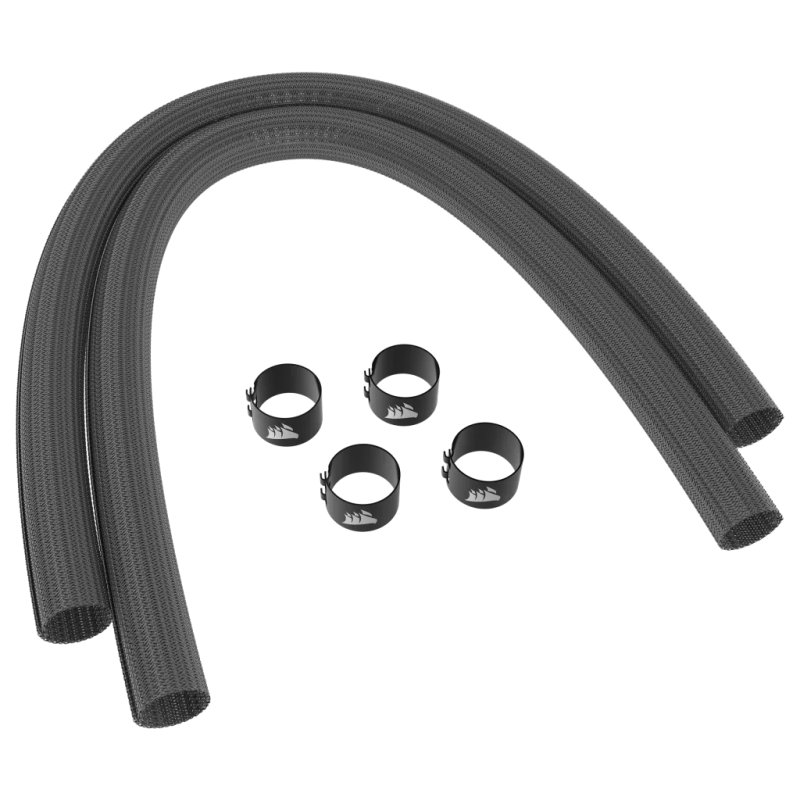 Corsair Sleeving Kit for AIO CPU Coolers - 400mm - Gray