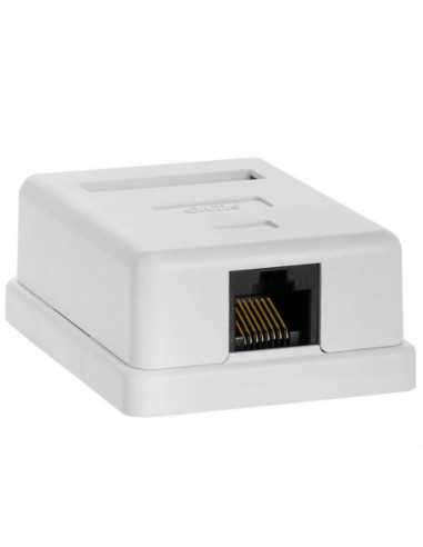 CAT6 Wall Box - Single RJ45