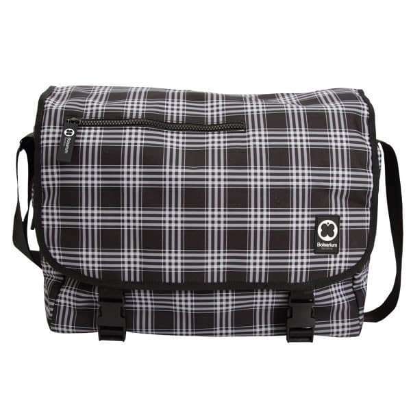 Vax Barcelona Basic Messenger Bag for 11" Notebook - Black Square