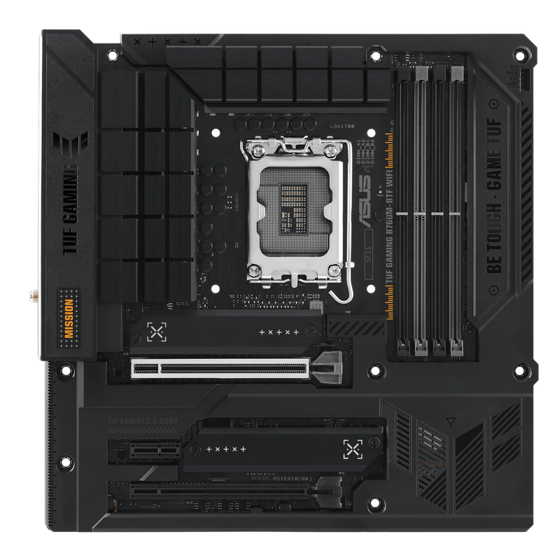 Asus TUF Gaming B760M-BTF Wi-Fi Intel LGA 1700 micro ATX Motherboard